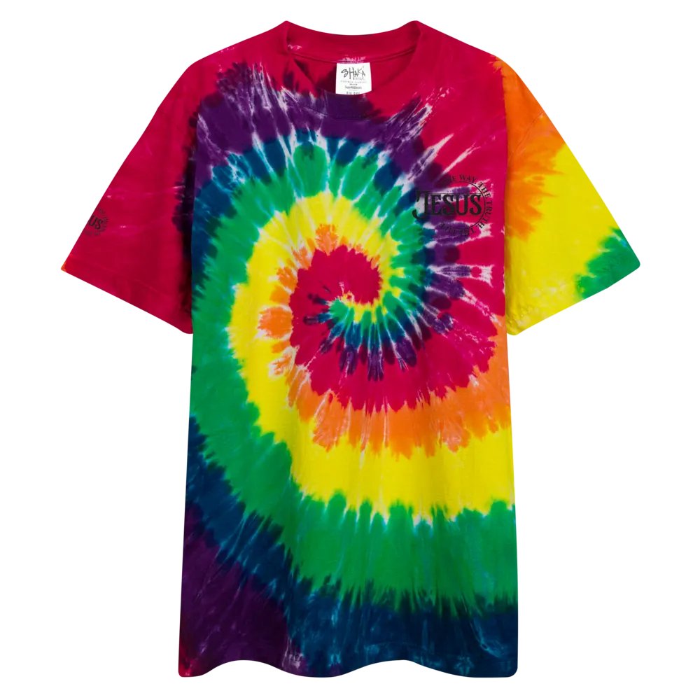 Eclipse Tie-Dye Oversized Tee product image (5)