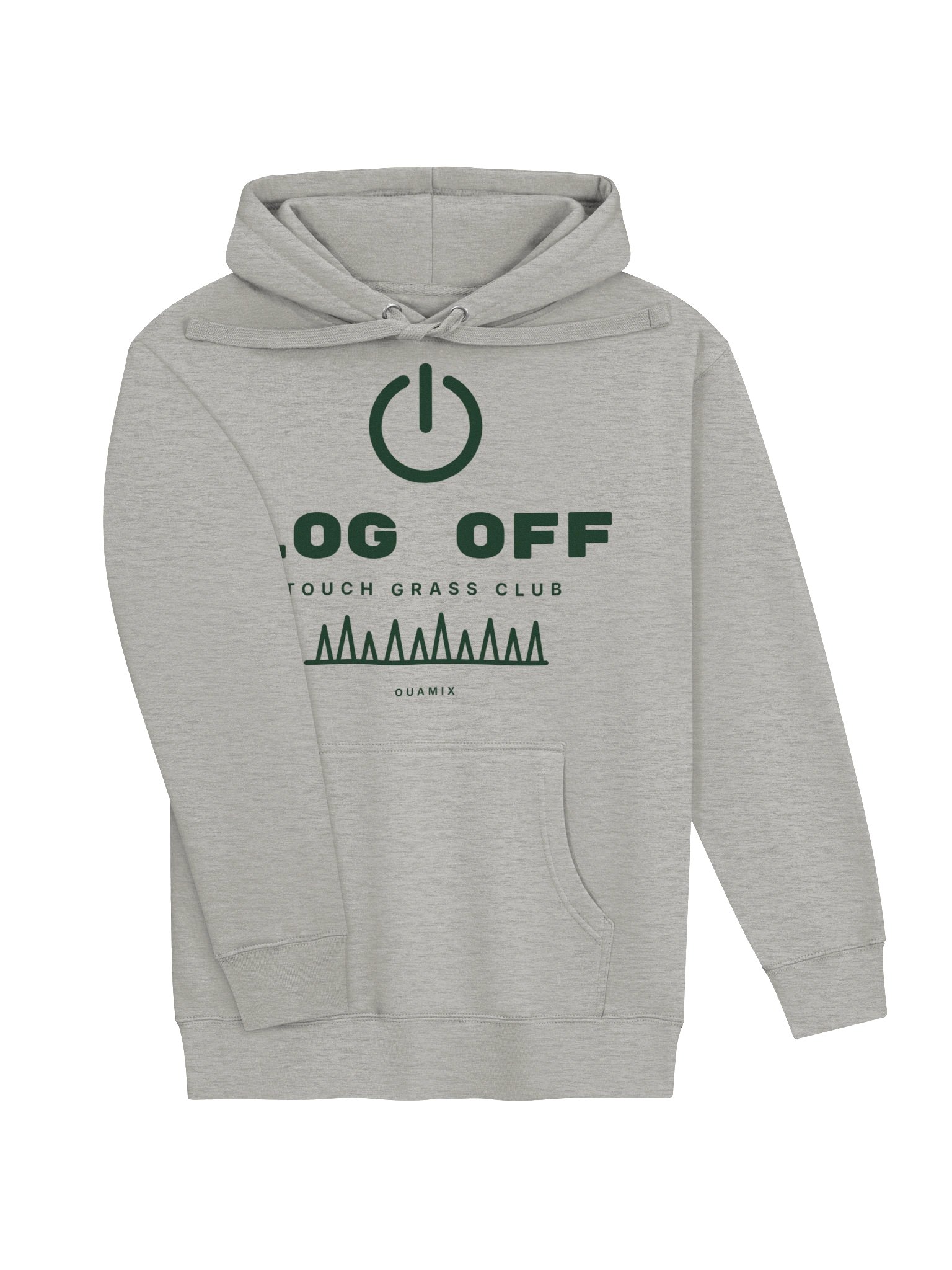 Log Off Touch Grass Club Hoodie product image (43)