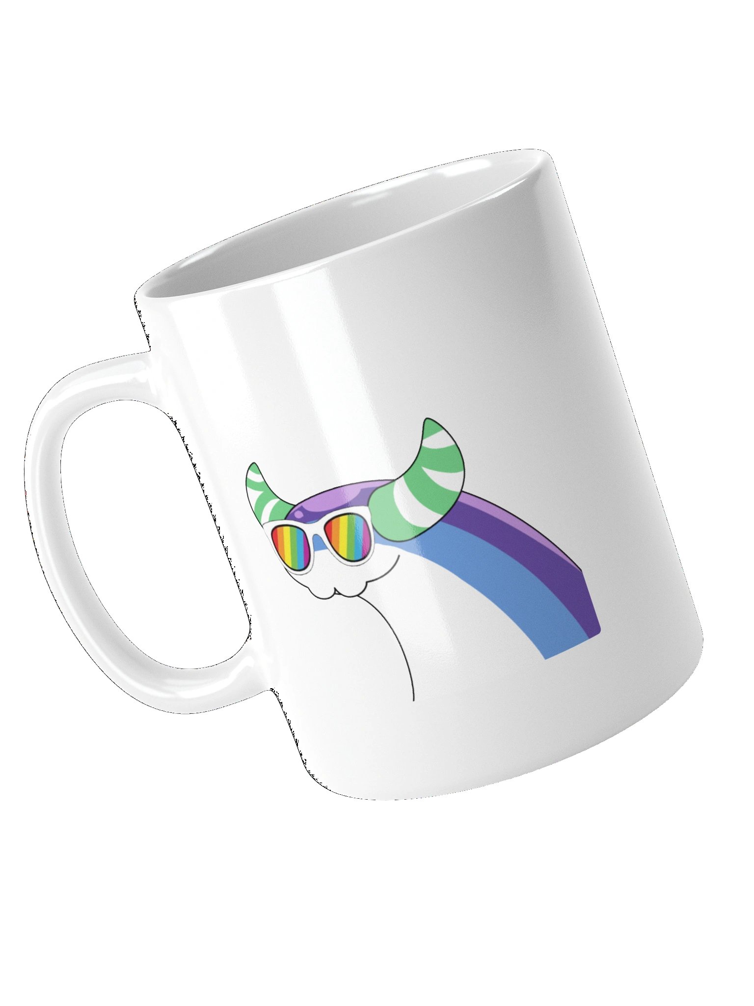 White Ryulong PFP Coffee Mug product image (4)