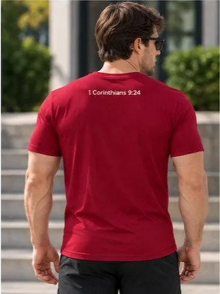 His House Mens Performance T-Shirt - Red by His House