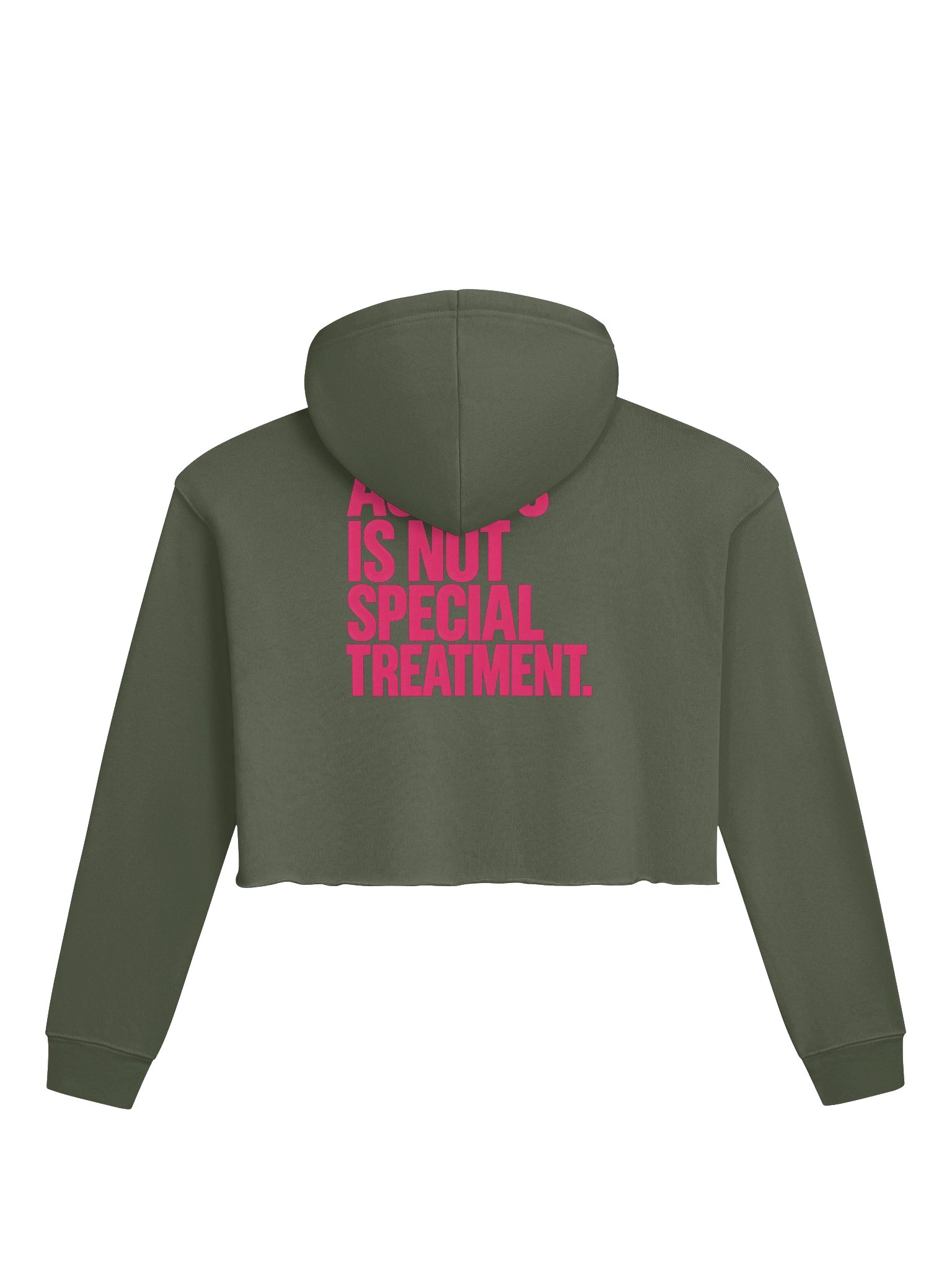 SEEN | Access Is Not Special Treatment Cropped Hoodie product image (2)