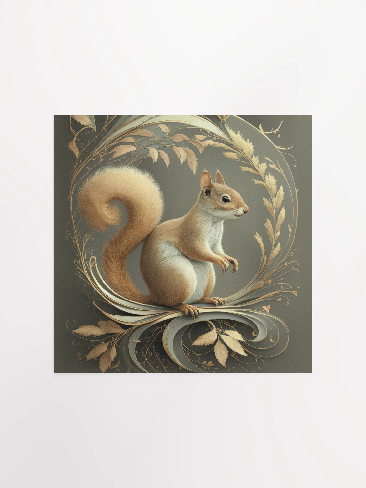 Woodland Squirrel Pillow product image (1)