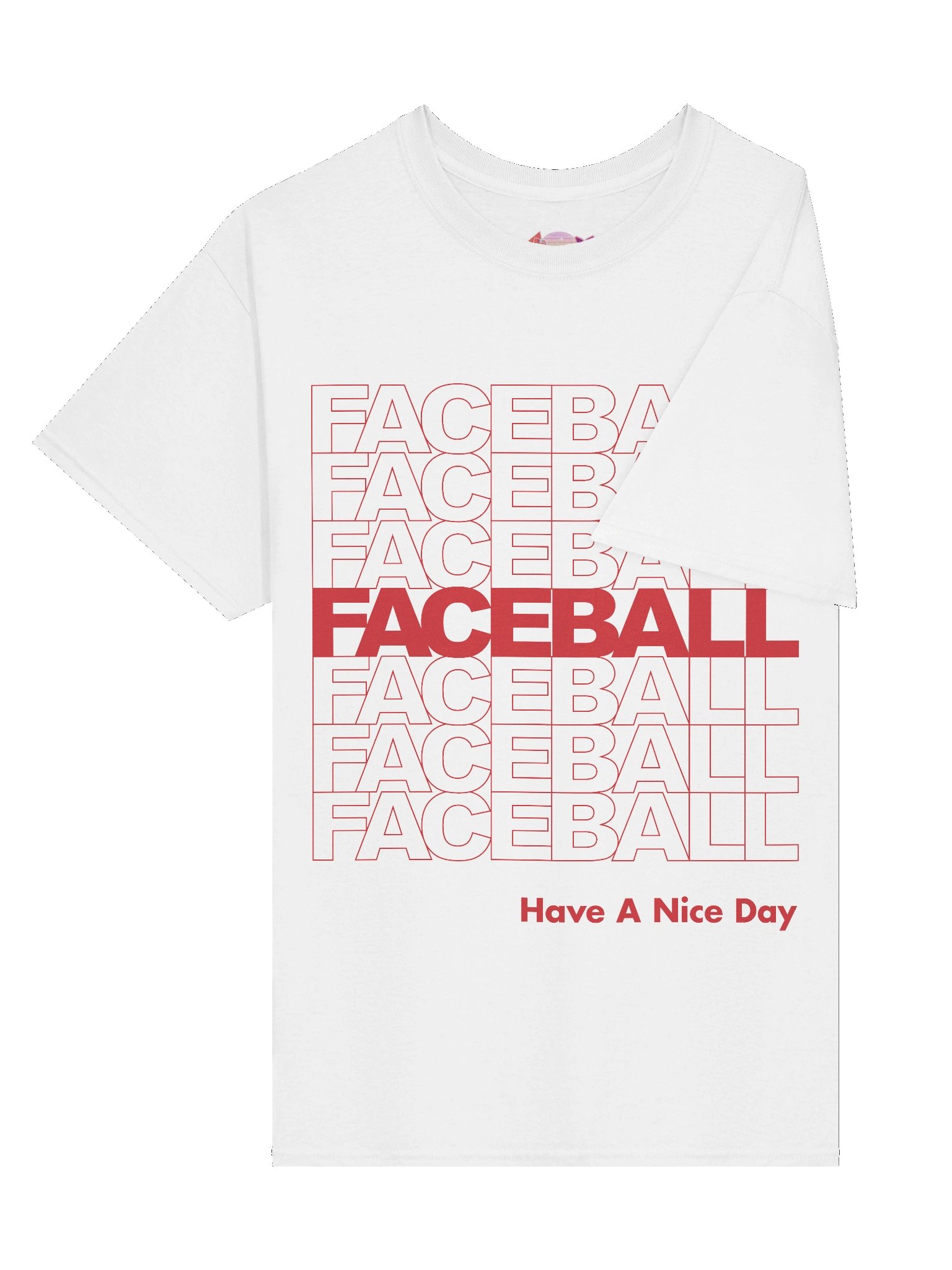 Have a Nice Day Plastic Bag Design Unisex T-Shirt product image (3)