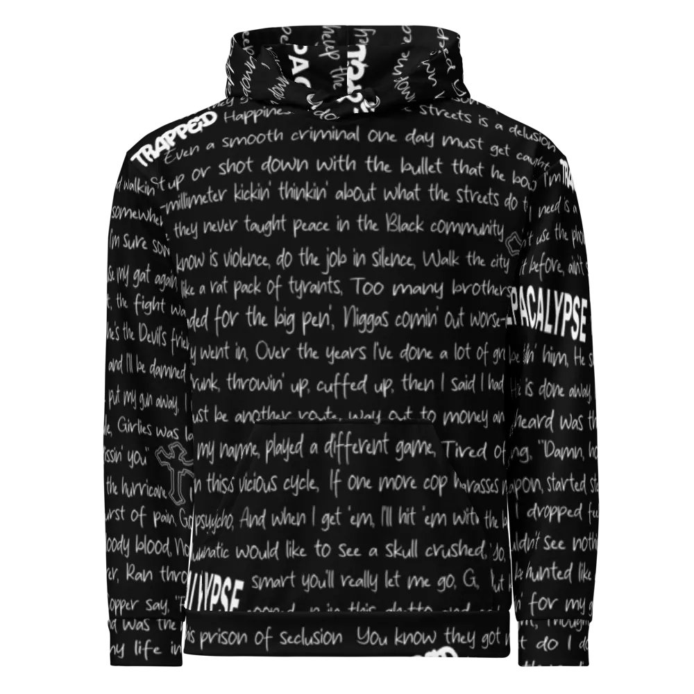 Trapped - 2Pac - BLACK - Unisex Hoodie product image (2)