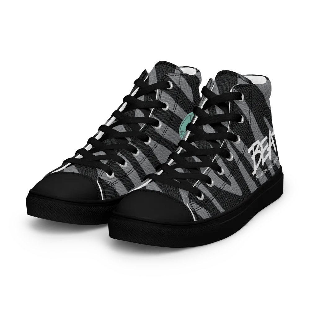 Beat High Top Canvas Shoes product image (8)