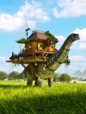 This Base WALKS 🦕 my All-in-One Bronto Base for ARK: Survival Ascended 🛖 #arksurvivalascended #ark #fyp #arksurvivalevolved #gaming 