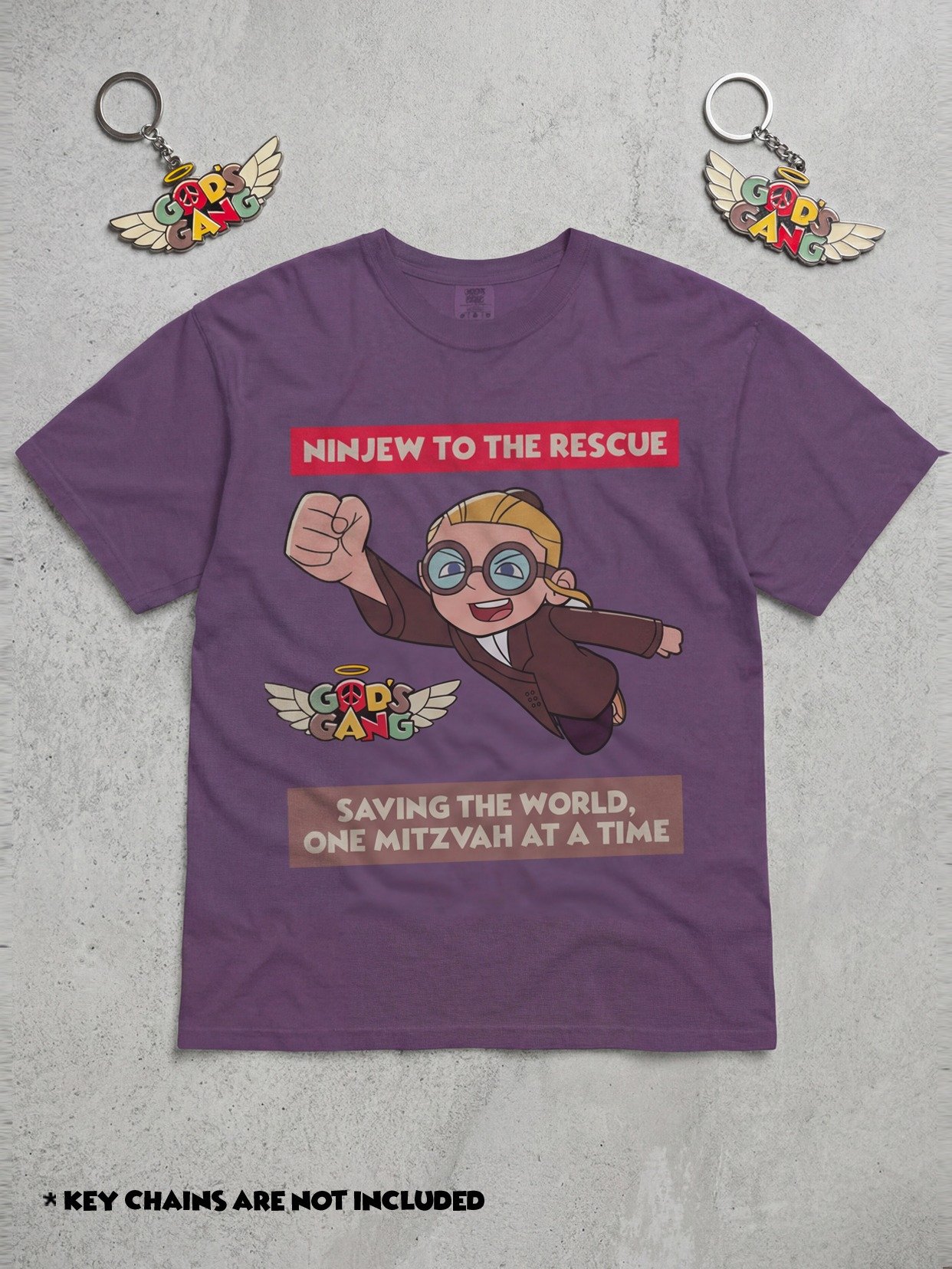 Ninjew to the Rescue | God's Gang Tee product image (71)