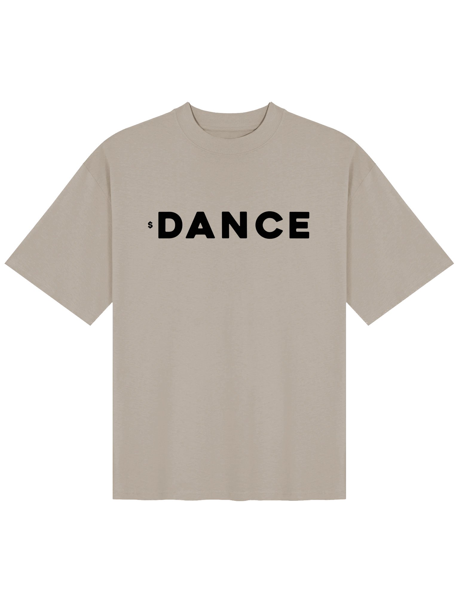 DANCE Oversized Tee - Stone product image (1)