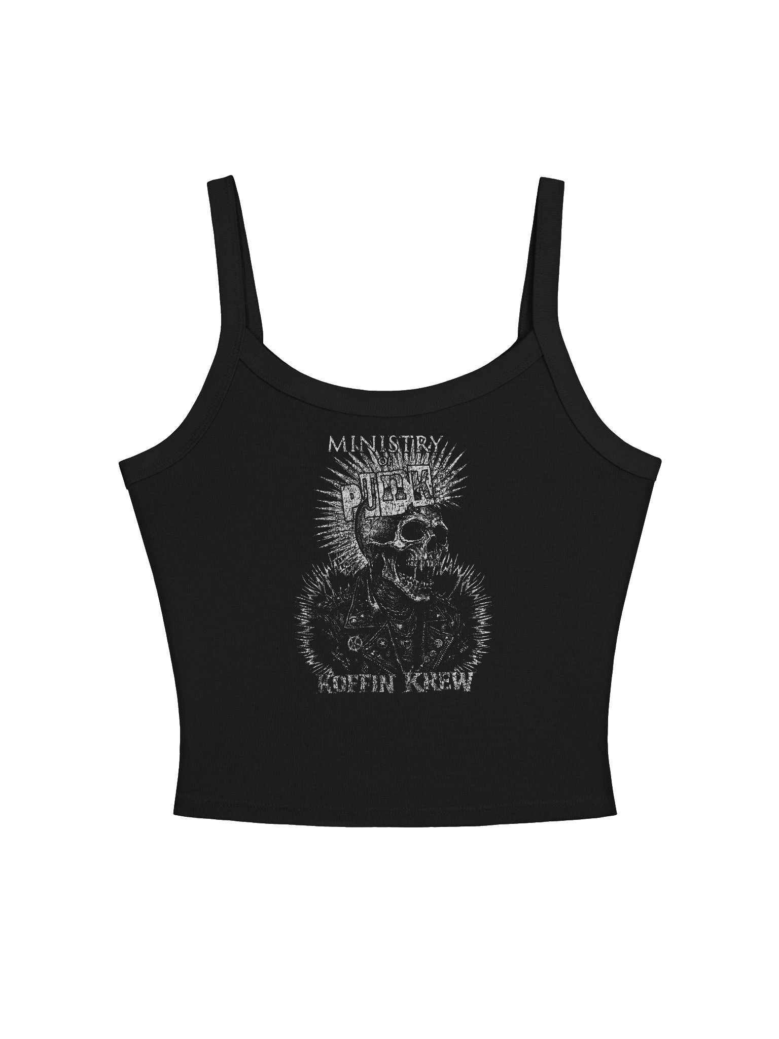Punk Rotten Womens Micro Rib Tank Top product image (1)
