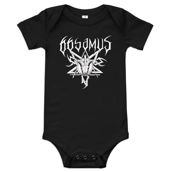 66Samus logo onesie (b&w) product image (1)