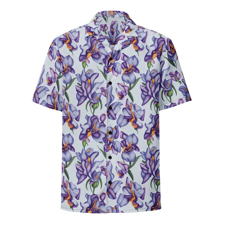 Floral Pattern Orchid Flowers Hawaiian Shirt product image (1)