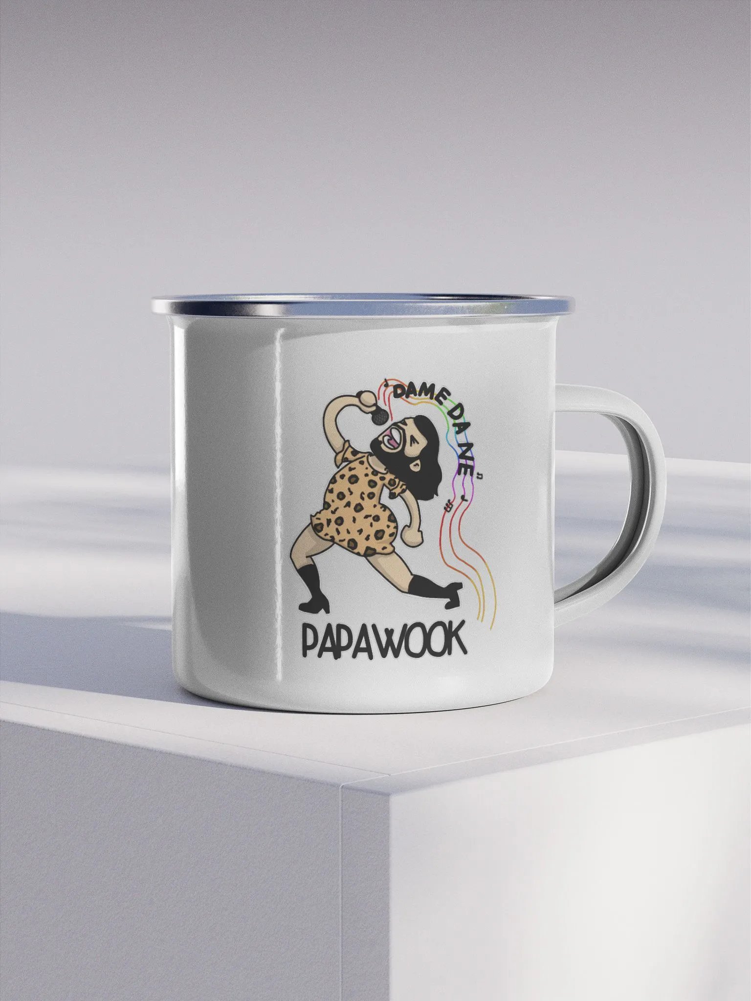 Dame Da Ne Enamel Mug product image (1)