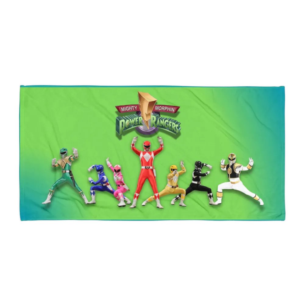 Morphin Towel Power: Mighty Morphin Power Rangers product image (1)