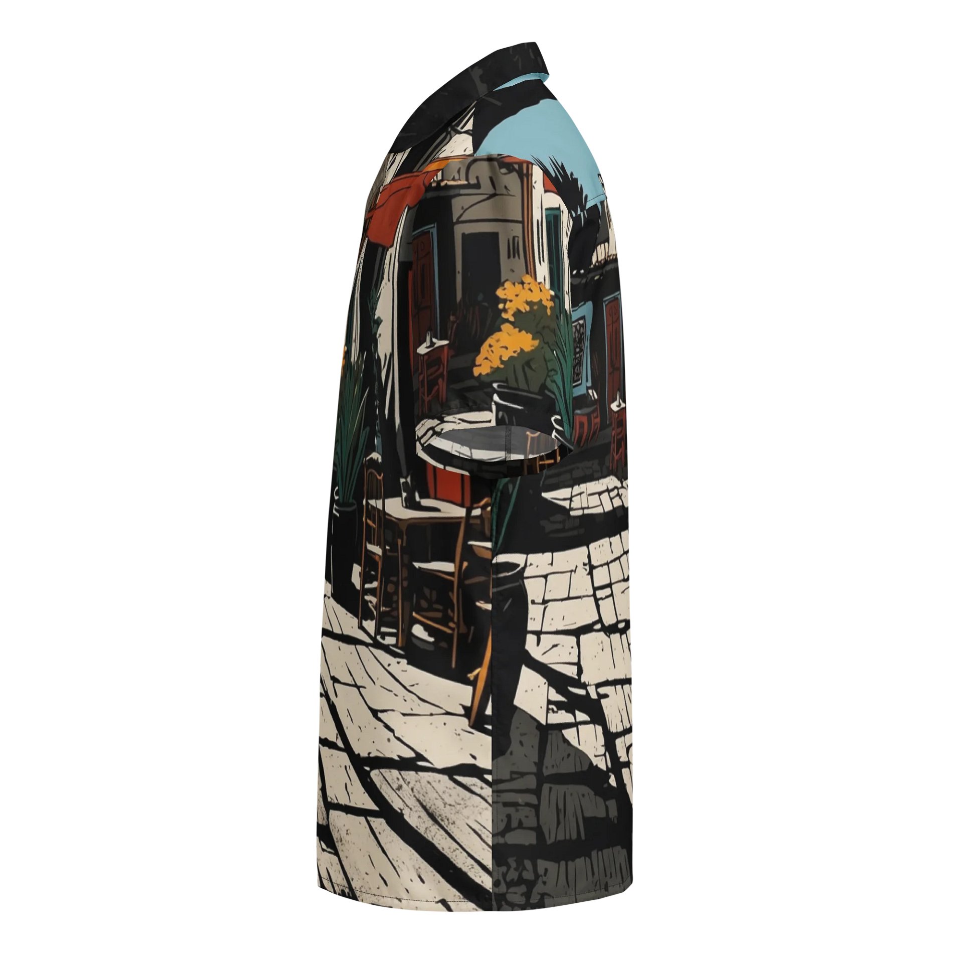 Sunlit Alley Hawaiian Shirt product image (5)
