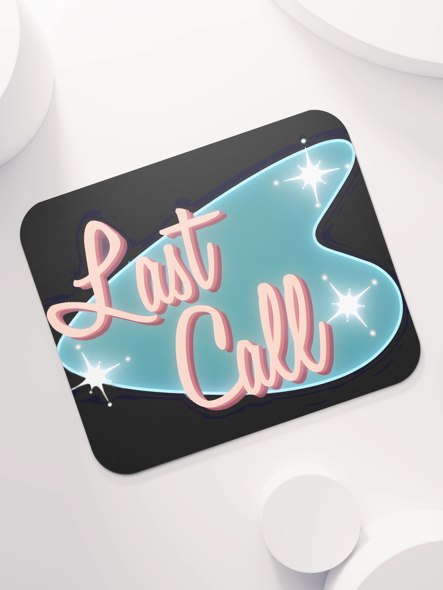 Neon Last Call Mouse Pad product image (7)