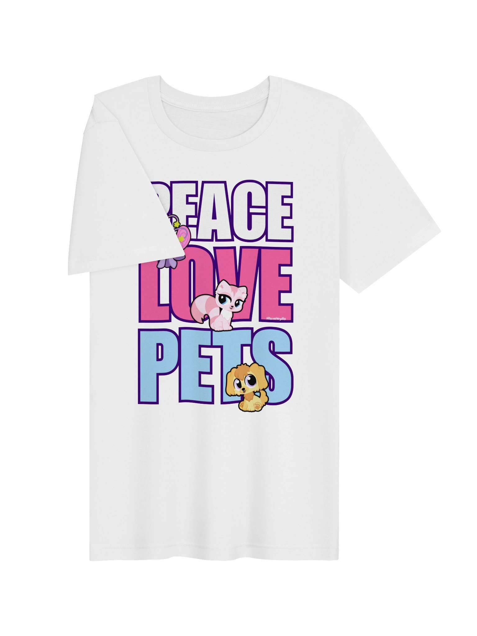 Peace Love Pets Tee (light) product image (23)