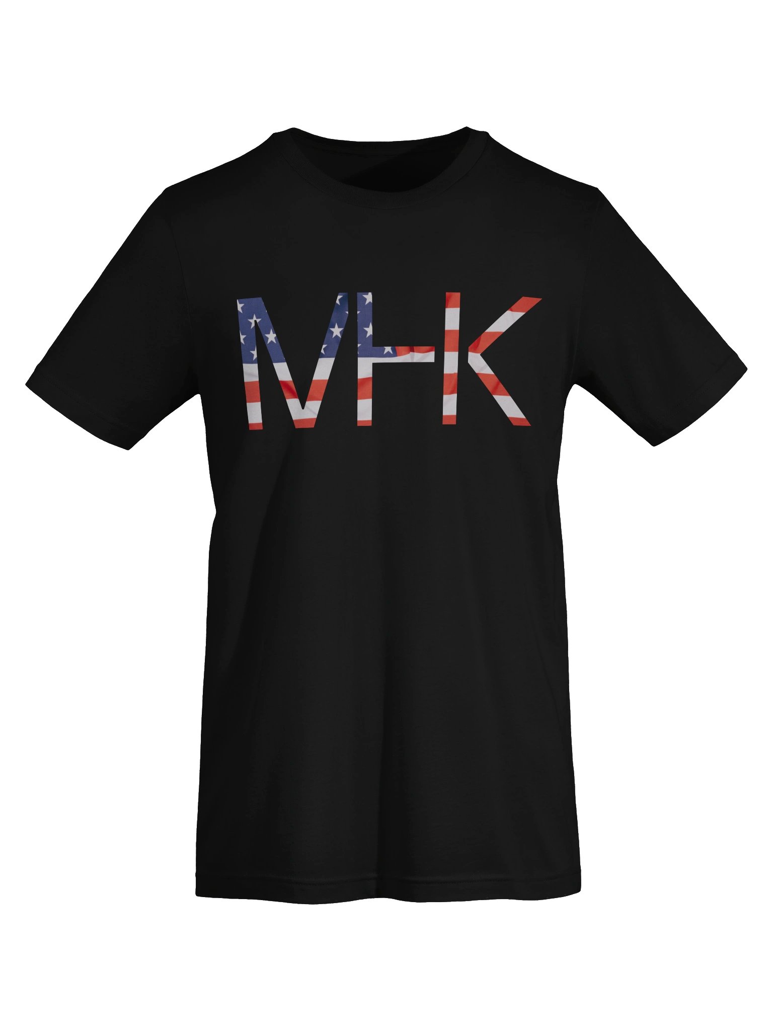 Bella + Canvas T-Shirt with MHK Logo and American Flag Motif product image (49)