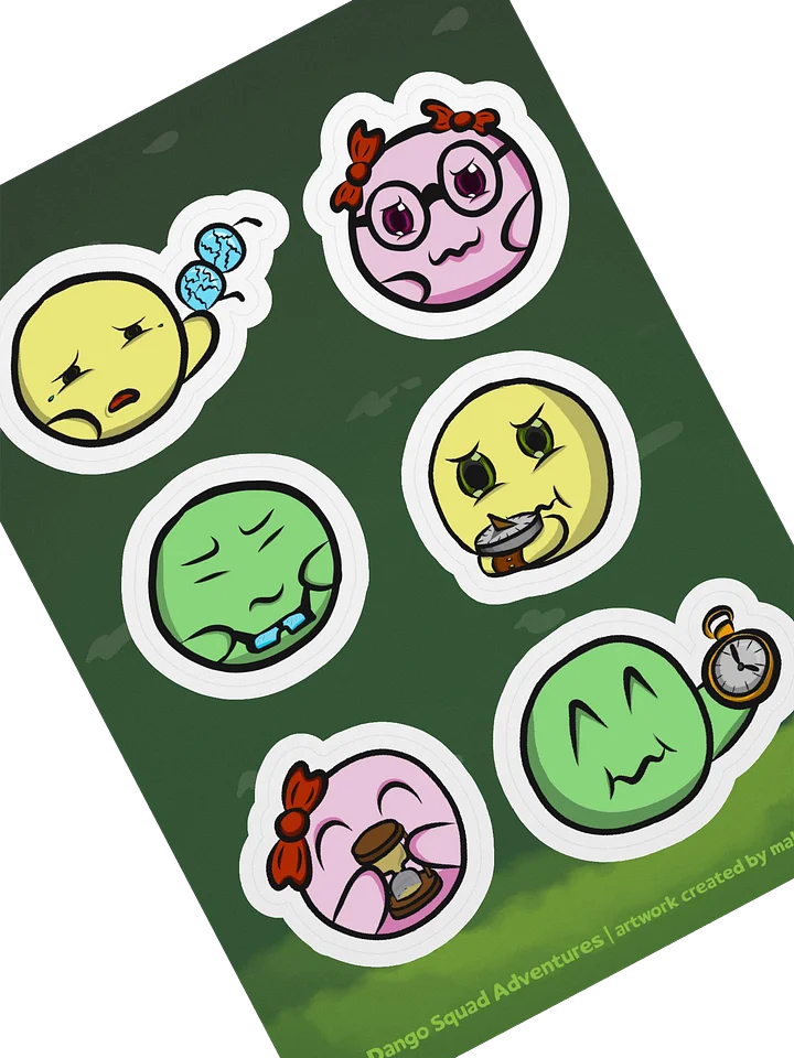 Dango Blind & Time Set - Kiss Cut Sticker Sheet product image (2)