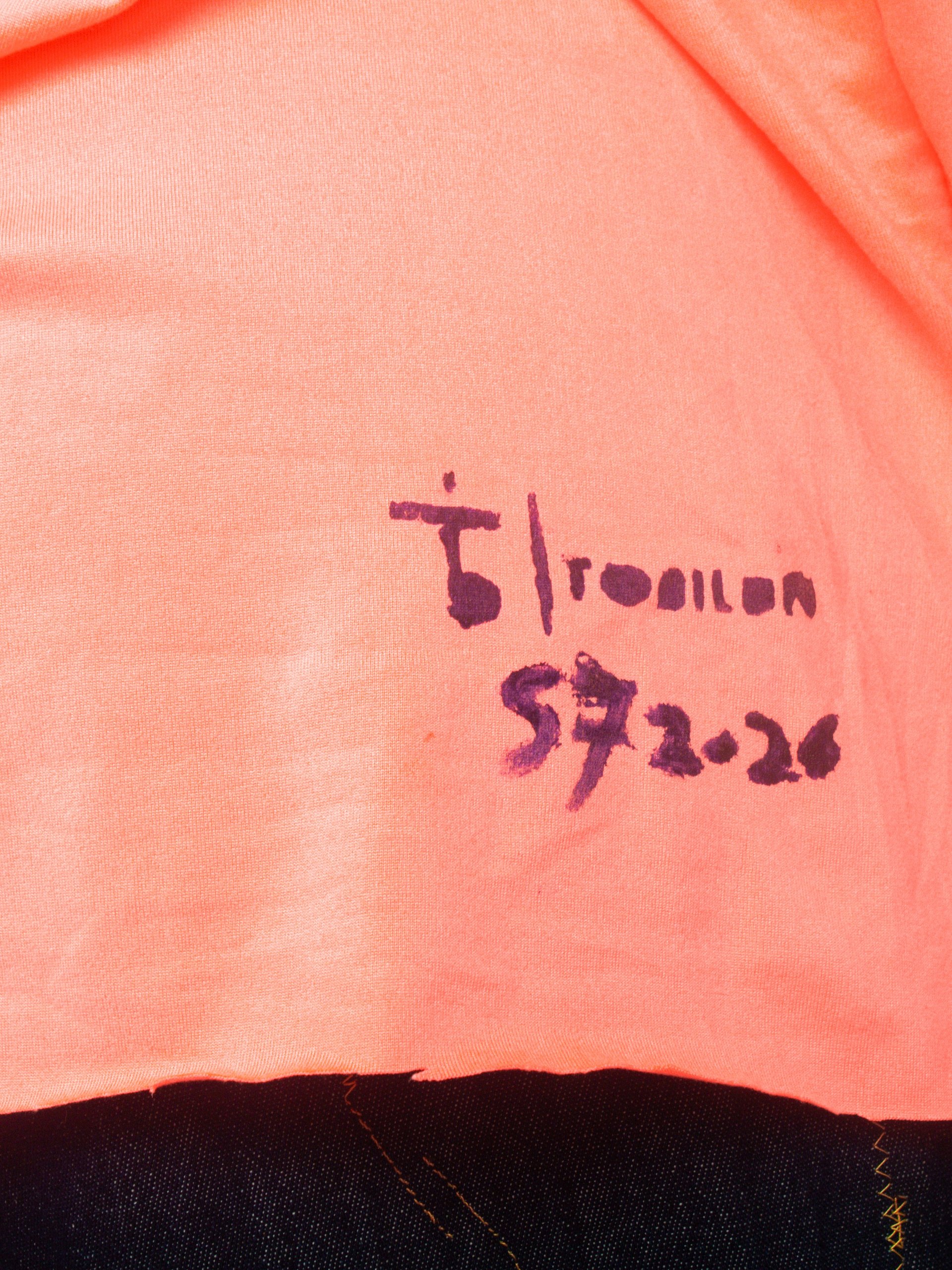 RAGLAN TEE L - BOW - Peach product image (4)