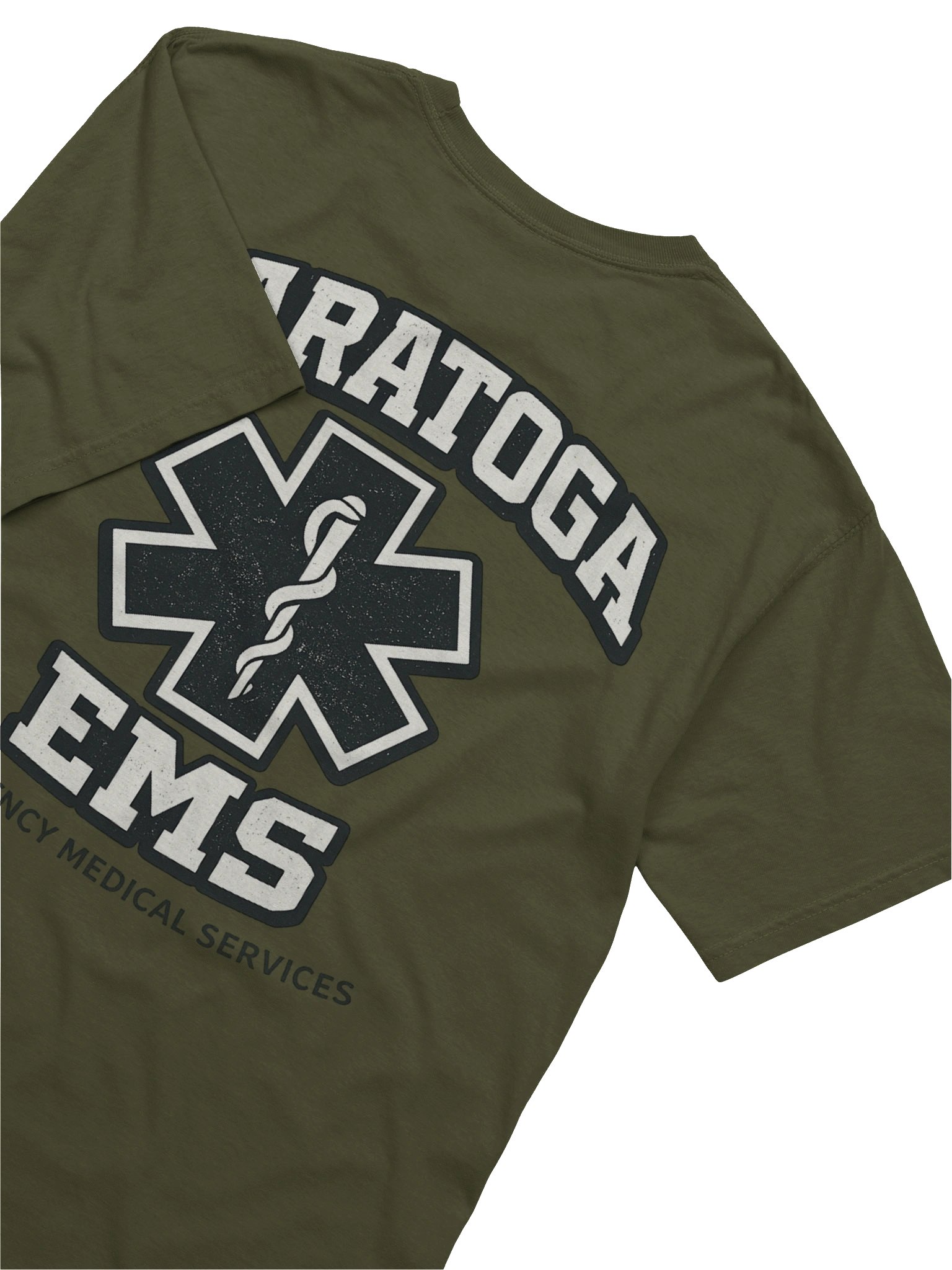 SARATOGA EMS Star of Life T-Shirt product image (47)