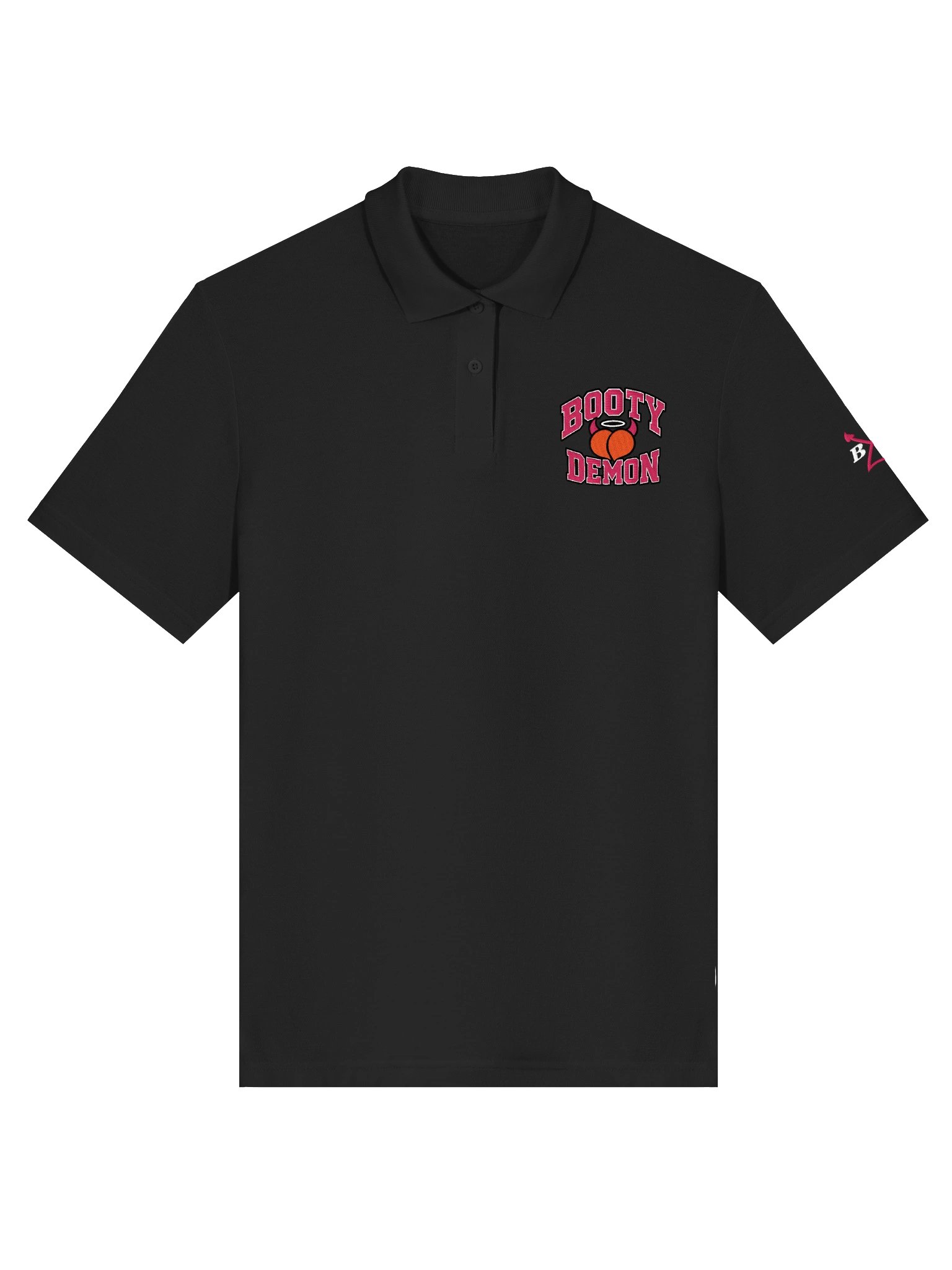 Booty Demon College Women's Embroidered Polo product image (1)