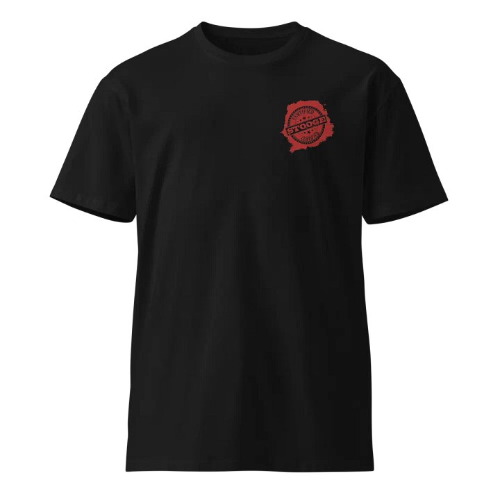 Certified Stooge - Red - Embroidered T-Shirt product image (1)