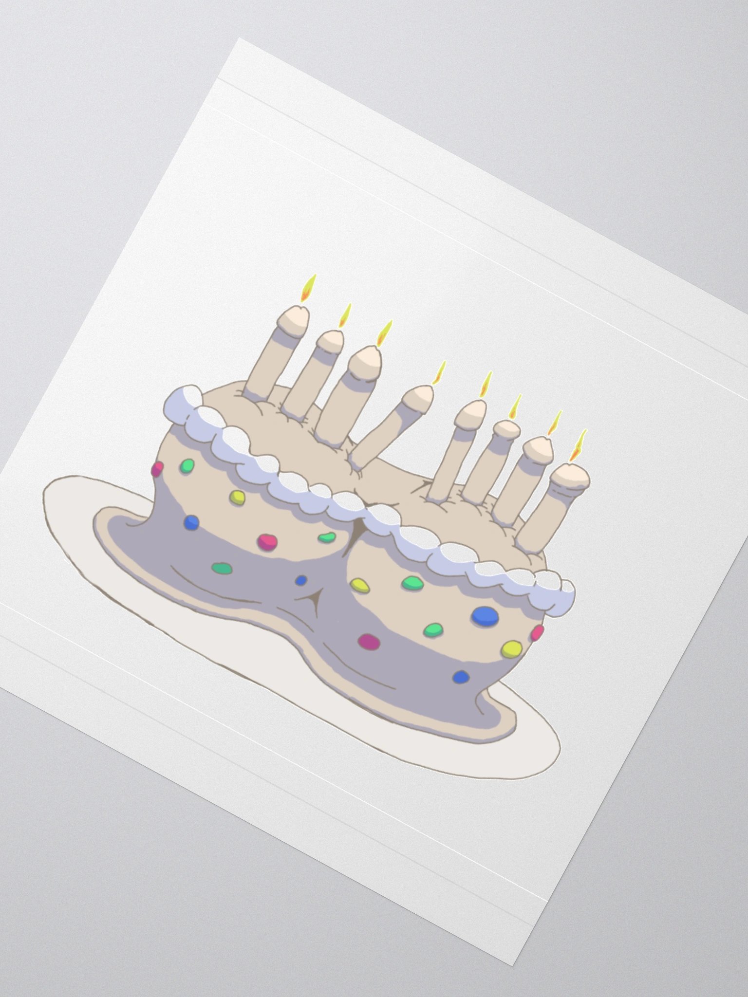 Birthday Cake STICKERS! product image (4)