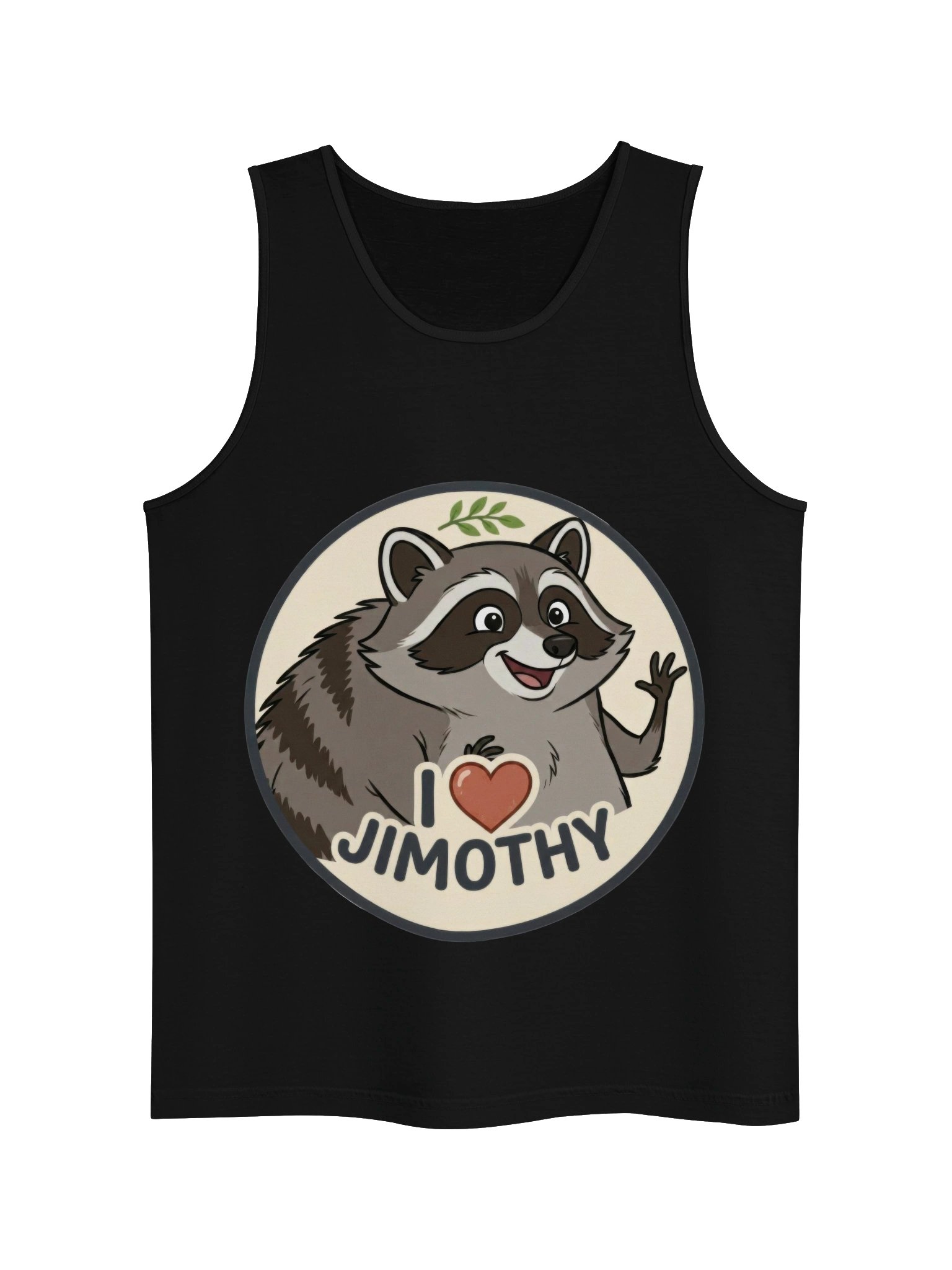 Jimothy the Raccoon Comfort Colors Unisex Tank Top product image (2)