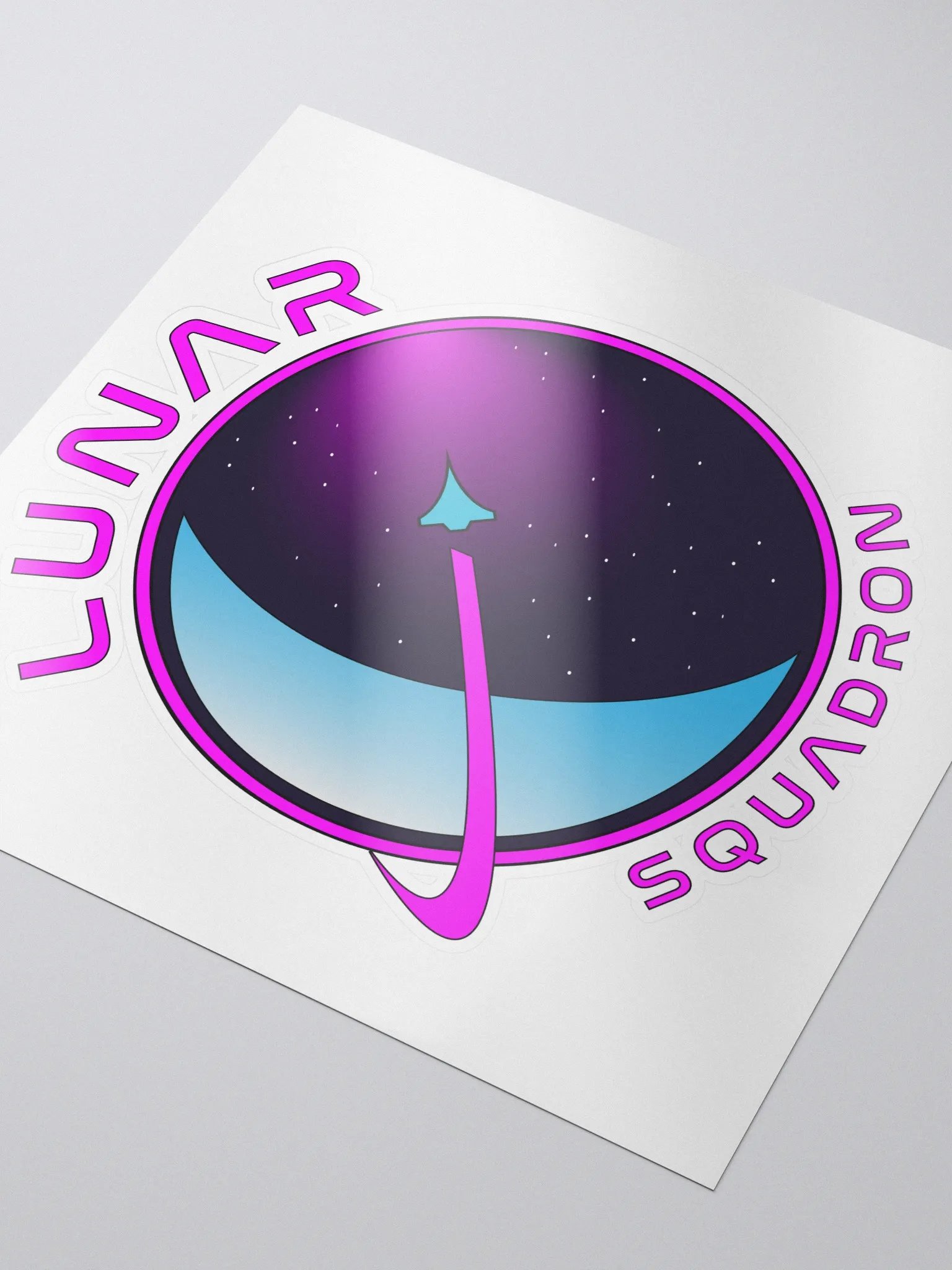 Lunar Squadron | Retro Edition Sticker product image (3)
