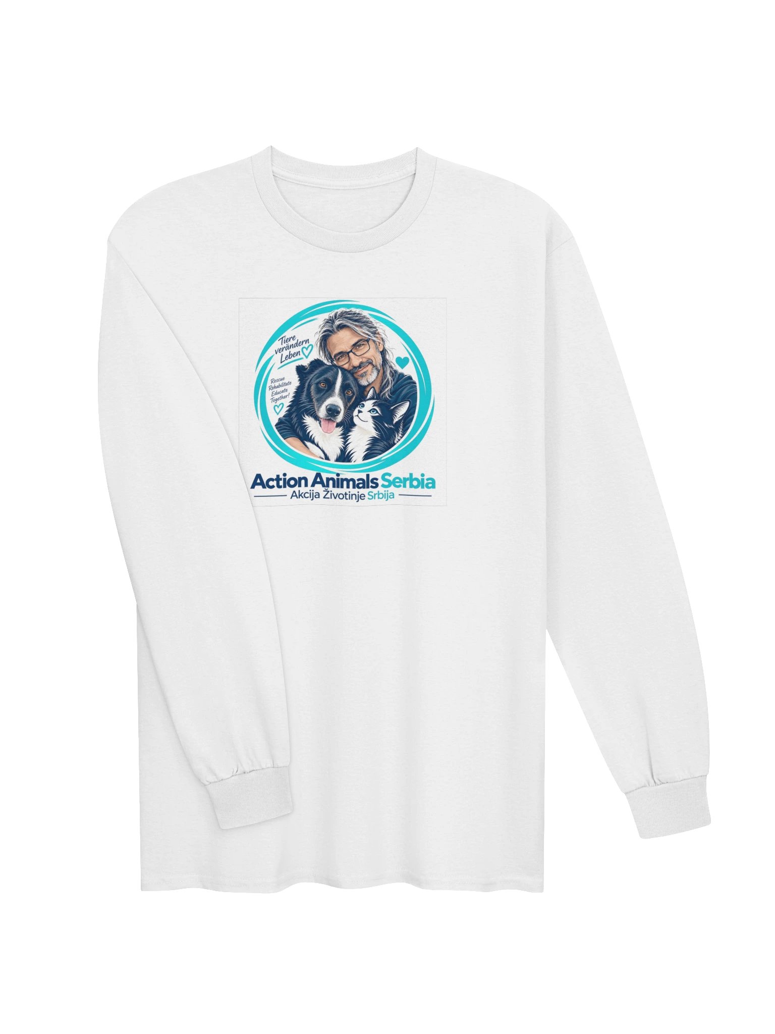 AAS · Tiere verändern Leben – Langarmshirt product image (3)