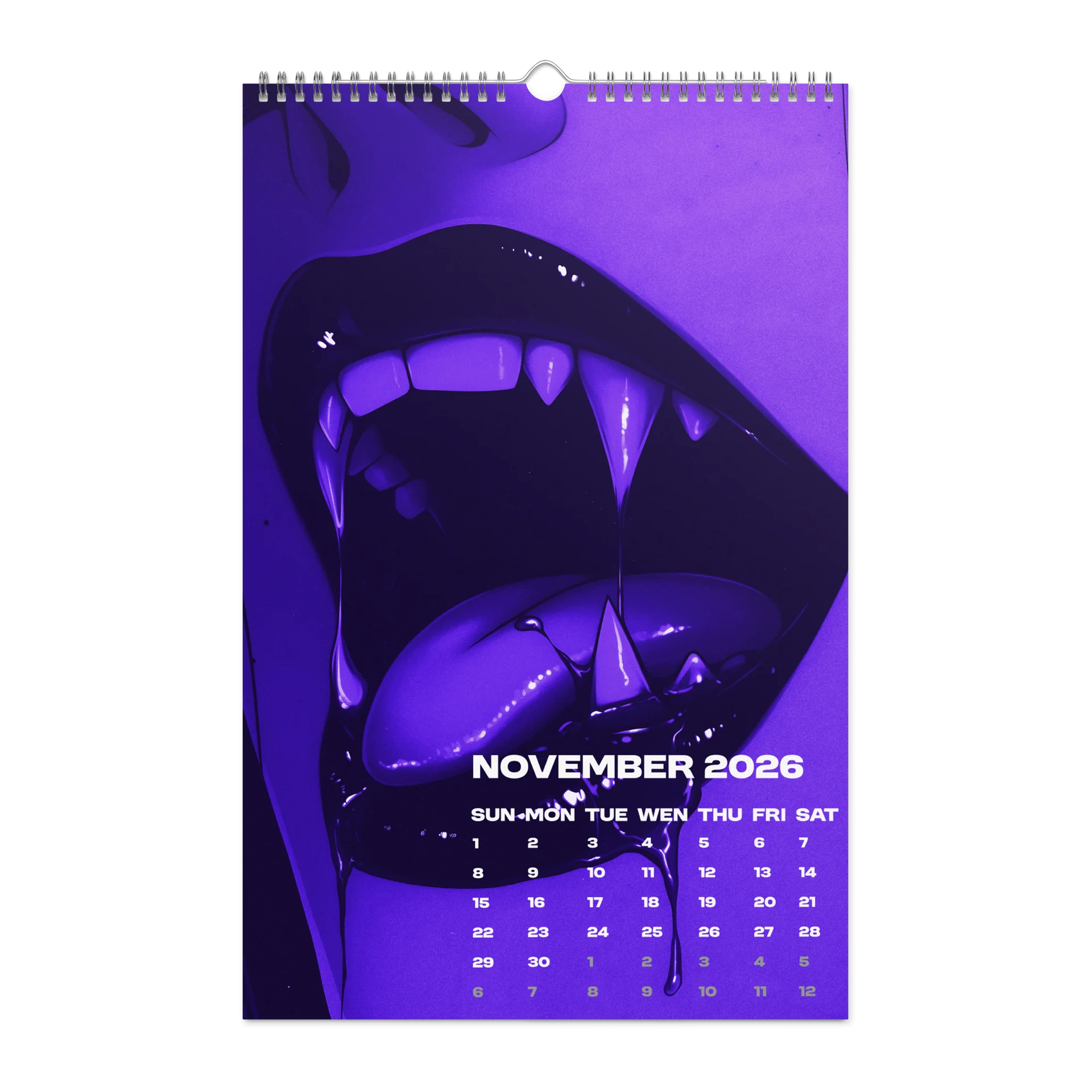 Vampires Calendar 2026 product image (12)