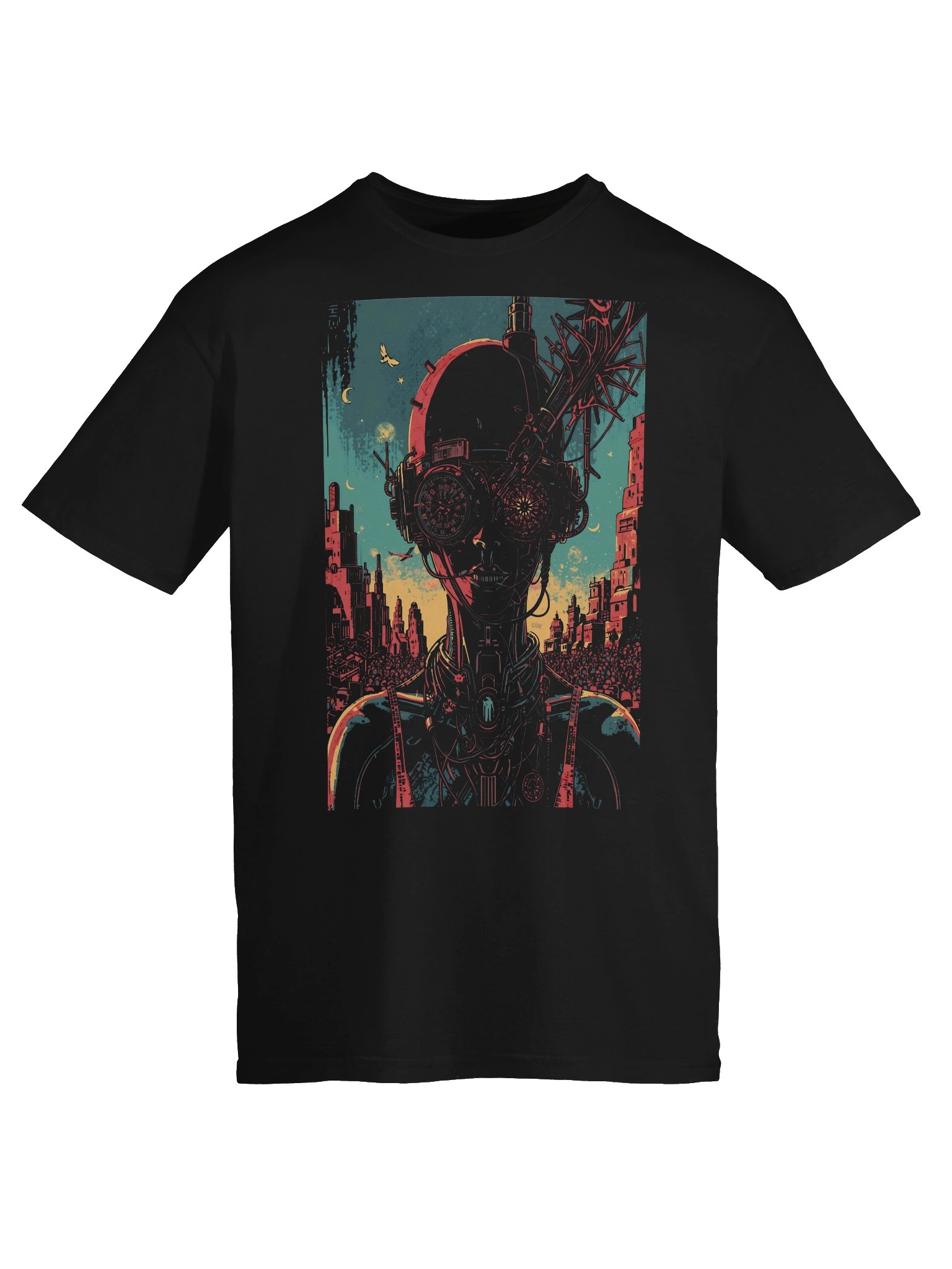Future Dystopia Glitch T-Shirt product image (4)