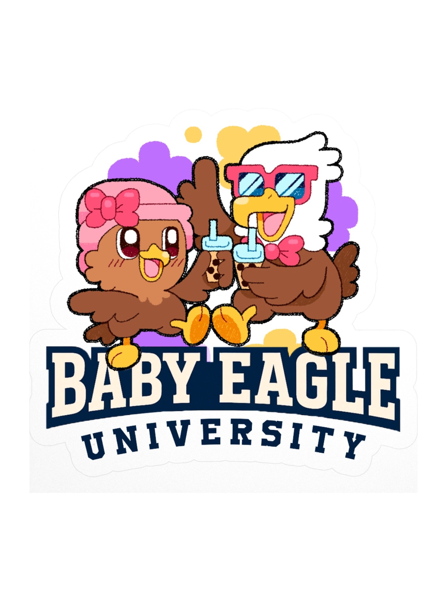 Eagle University Sticker (Single) product image (1)