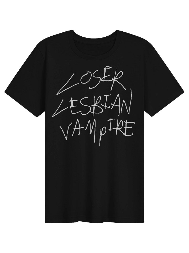 LOSER LESBIAN VAMPIRE Title T-Shirt product image (1)