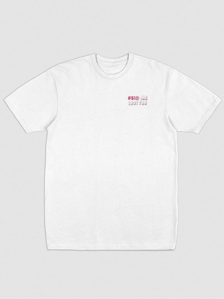 bleeping love you tee - embroidered product image (2)