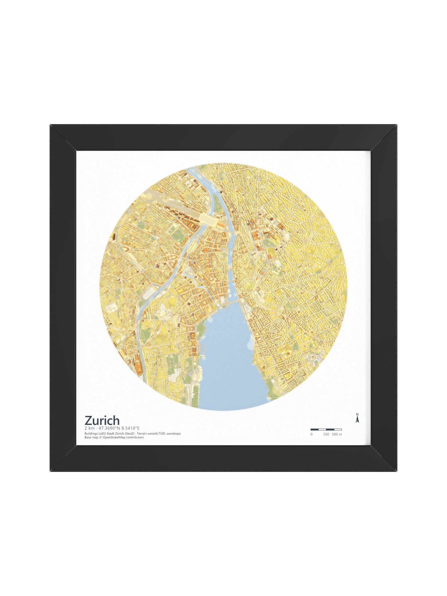 Zurich: 3D City Map product image (5)