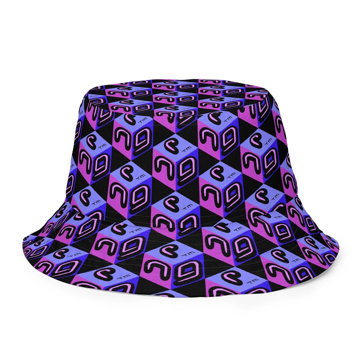 Next Generation Records Bucket Hat All Over Print NGR Cube Logo product image (2)