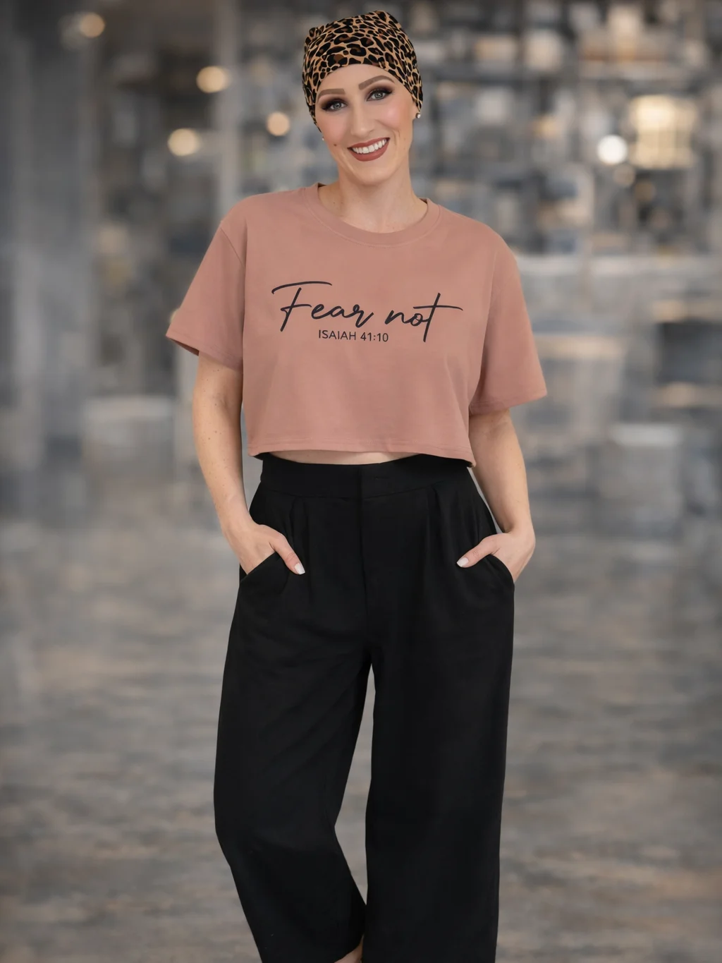 Fear Not Crop Top product image (7)