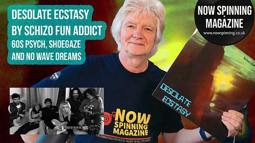 In this review I look at Desolate Ecstasy, the new album by Schizo Fun Addict on Fruits de Mer Records. This is a limited pin...
