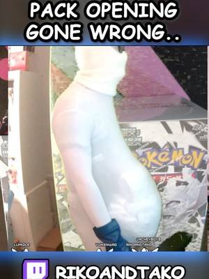 DON'T OPEN POKEMON CARDS...  We stream on Twitch! @rikoandtako  #pokemon #pokemonpulls #pokemontcg #cards #funn #fyp #gaming