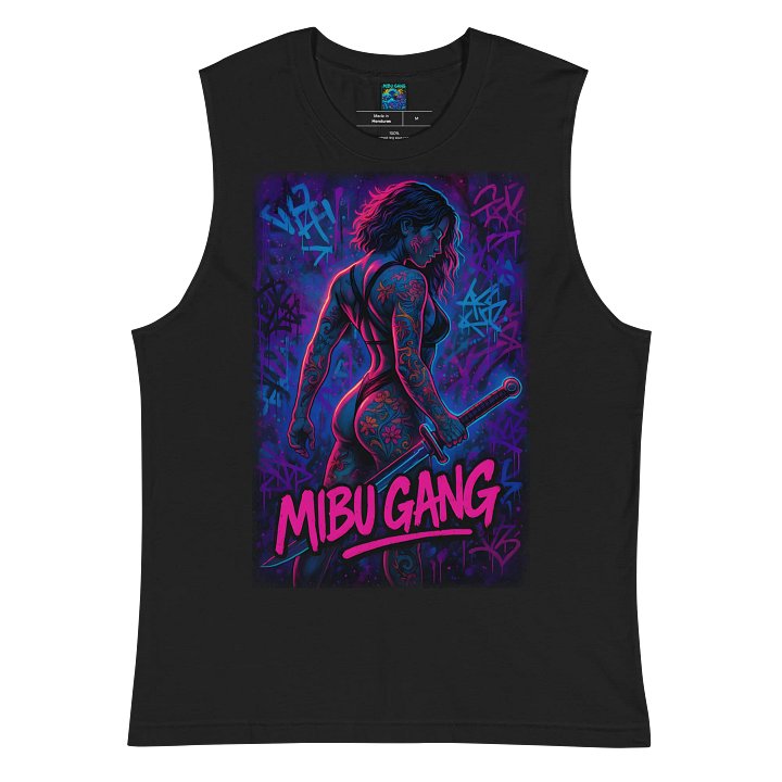 Neon Warrior – Mibu Gang Tee product image (2)