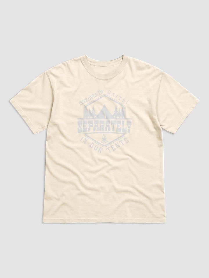 Funny sarcastic camping introvert light T-shirt product image (15)