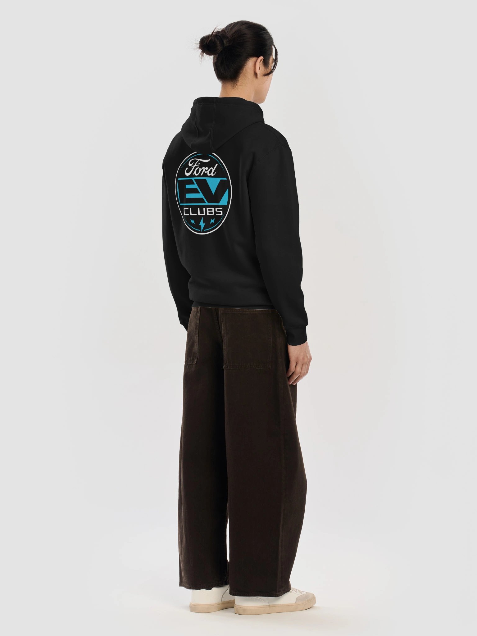 Ford EV Clubs Zip-Up Hoodie (Black) product image (8)