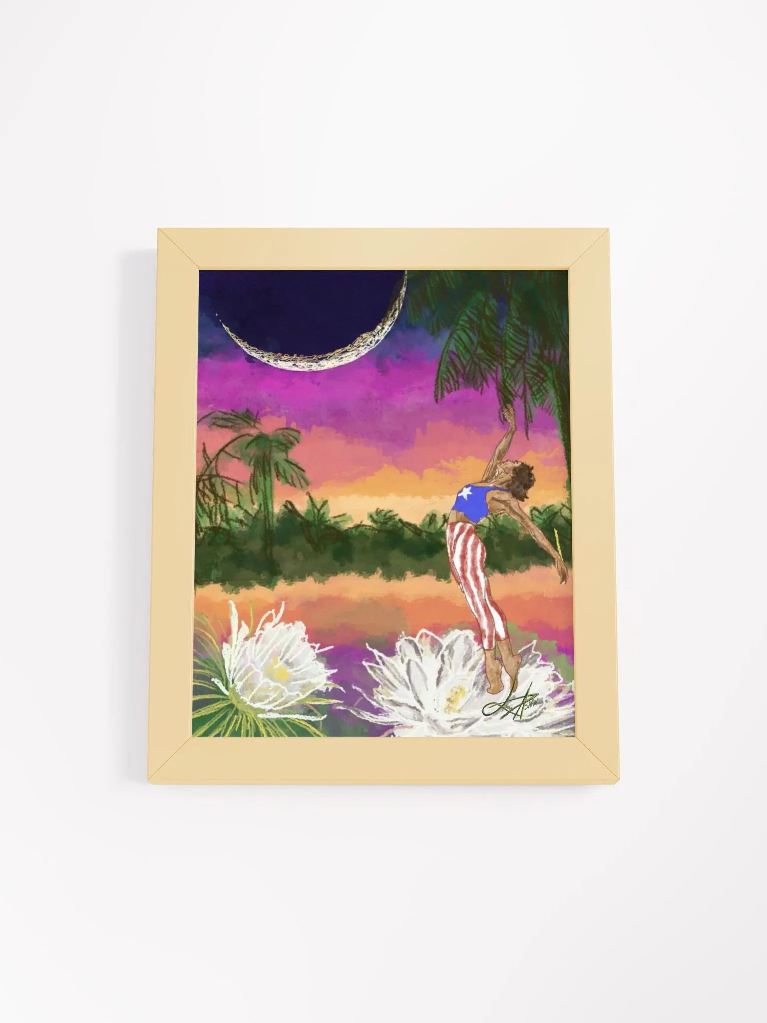 Dama de Noche; framed poster product image (7)