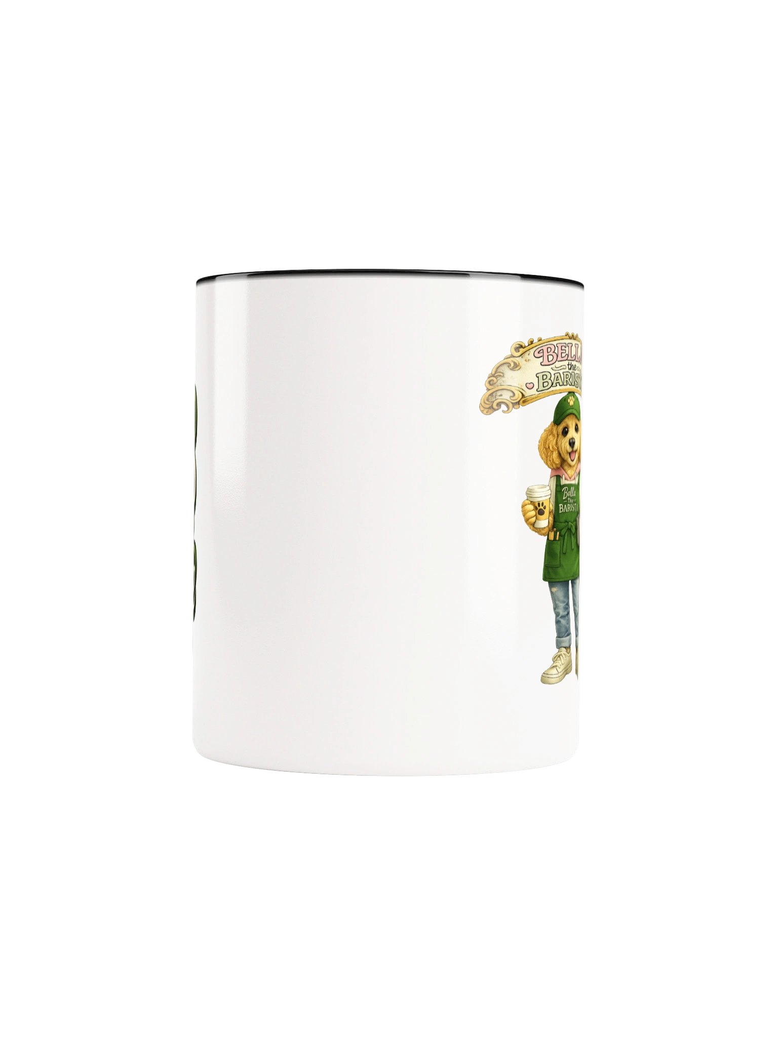 Bella the Barista Dog Mug product image (19)
