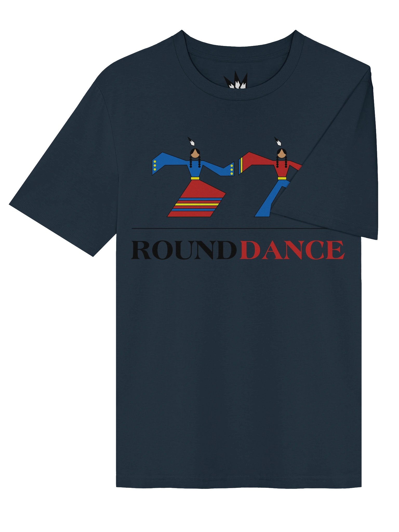 Round Dance Organic Fitted Tee product image (19)