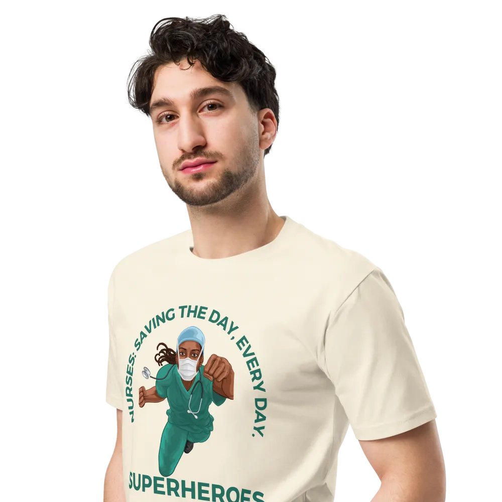 Nurse Superhero Tribute Tee product image (5)
