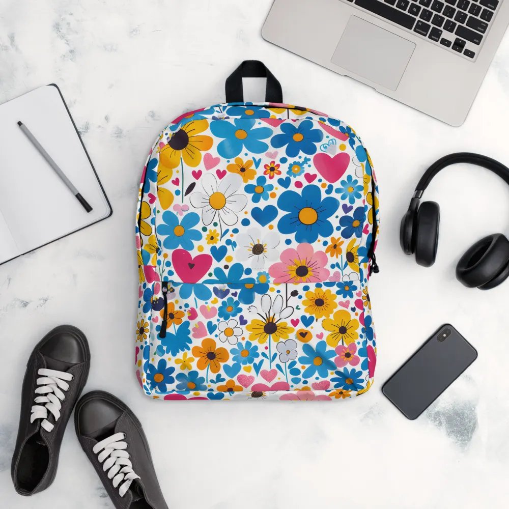 Floral Splendor All-Over Backpack product image (10)