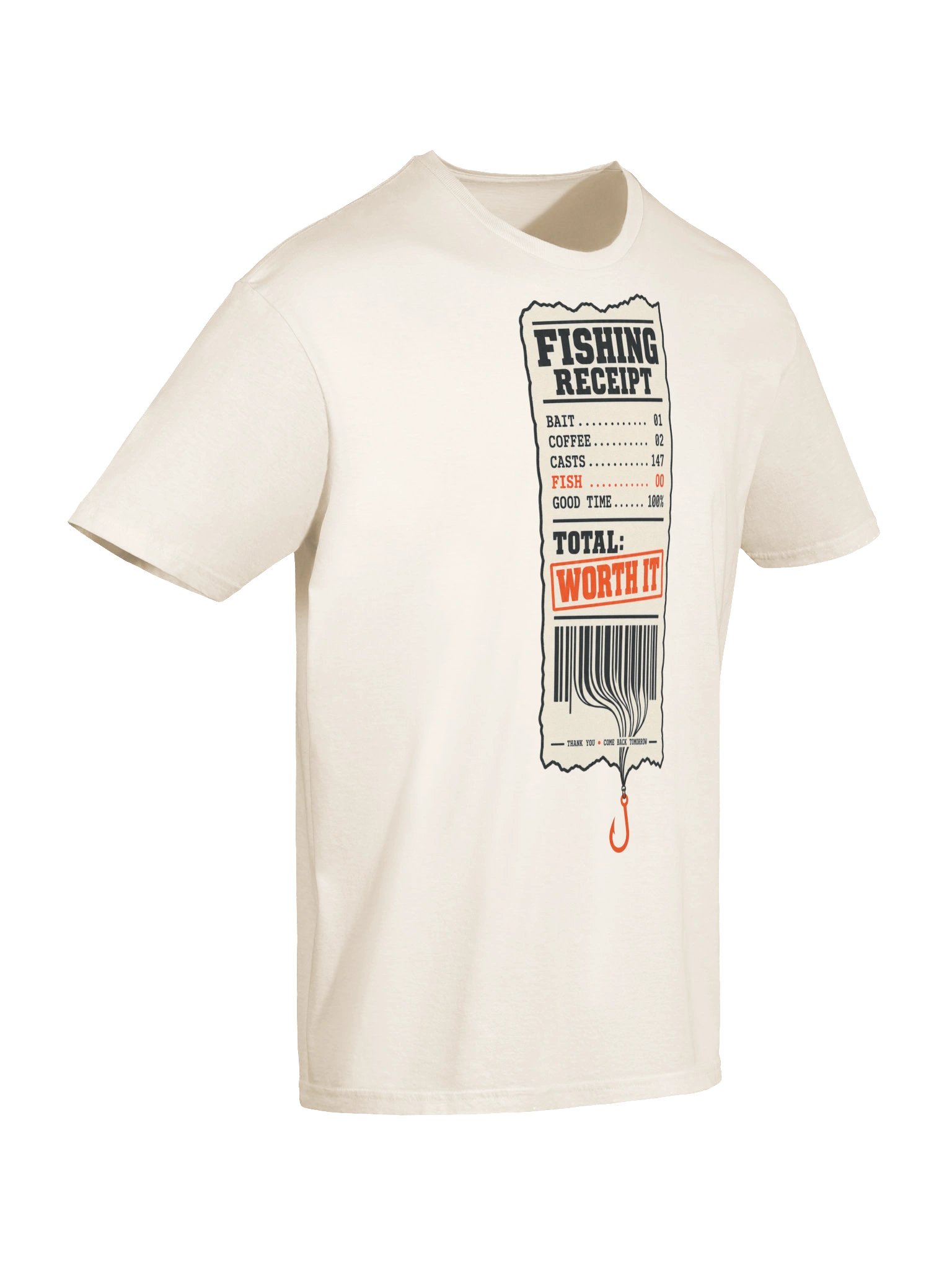 Fishing Receipt T-shirt product image (6)