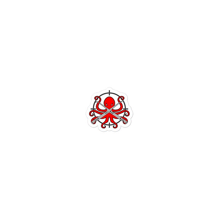 Red Team Octopus Sticker product image (1)